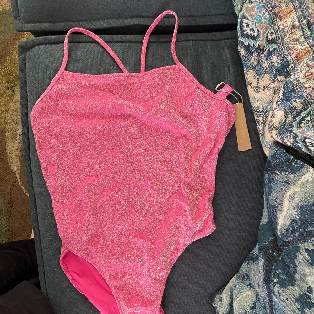 NWT Skims Pink One piece